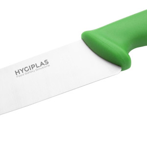 Green Chef's Knife Blade 21.5 cm - Hygiplas - Fourniresto