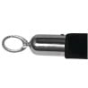 Cordon D'Accueil Noir Avec Embout Inox Et Crochets D'Alliage L 1500 M - Bolero - Fourniresto