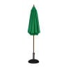 Green Round Parasol Ø 2.5 M - Bolero - Fourniresto