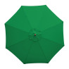 Green Round Parasol Ø 3 M - Bolero - Fourniresto