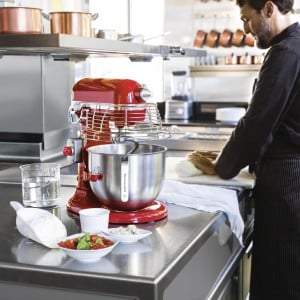 Profesionálny mixér červeného impéria 6,9 L - KitchenAid - Fourniresto