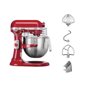 Profesionálny mixér červeného impéria 6,9 L - KitchenAid - Fourniresto