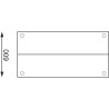 Stainless Steel Preparation Table With GN 1200 X 600 Mm Tray Support - Vogue - Fourniresto