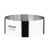 Stainless Steel Mousse Ring Ø 90 mm H 35 mm - Vogue - Fourniresto