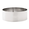 Stainless Steel Mousse Ring Ø 90 mm H 35 mm - Vogue - Fourniresto