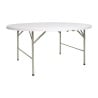 Table Ronde Pliable Au Centre Blanche Ø 1530 Mm - Bolero - Fourniresto