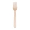 Biodegradable Wooden Fork 155 mm - Pack of 100 - Fiesta Green - Fourniresto