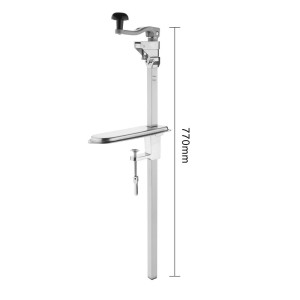 Otvárač na konzervy na pracovnej doske z nerezovej ocele 770 mm - Vogue - Fourniresto