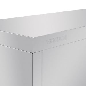 Nástenná tabuľa z nerezovej ocele 900 x 300 mm - Vogue - Fourniresto