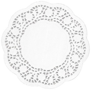 Napperon Rond En Papier Ø 100 Mm - Lot De 250 - Fiesta - Fourniresto