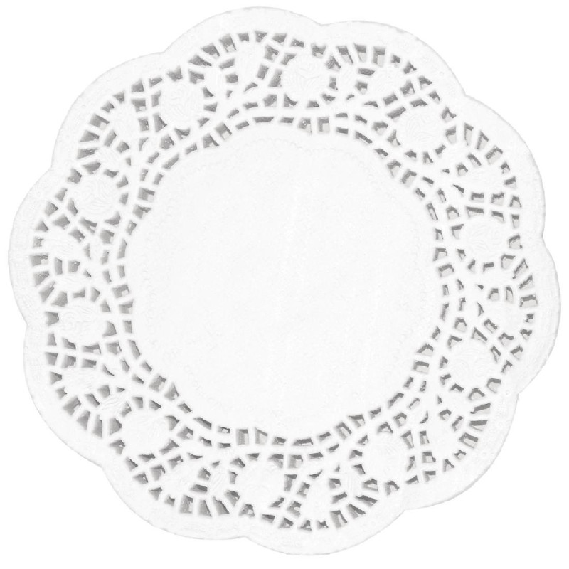 Napperon Rond En Papier Ø 100 Mm - Lot De 250 - Fiesta - Fourniresto