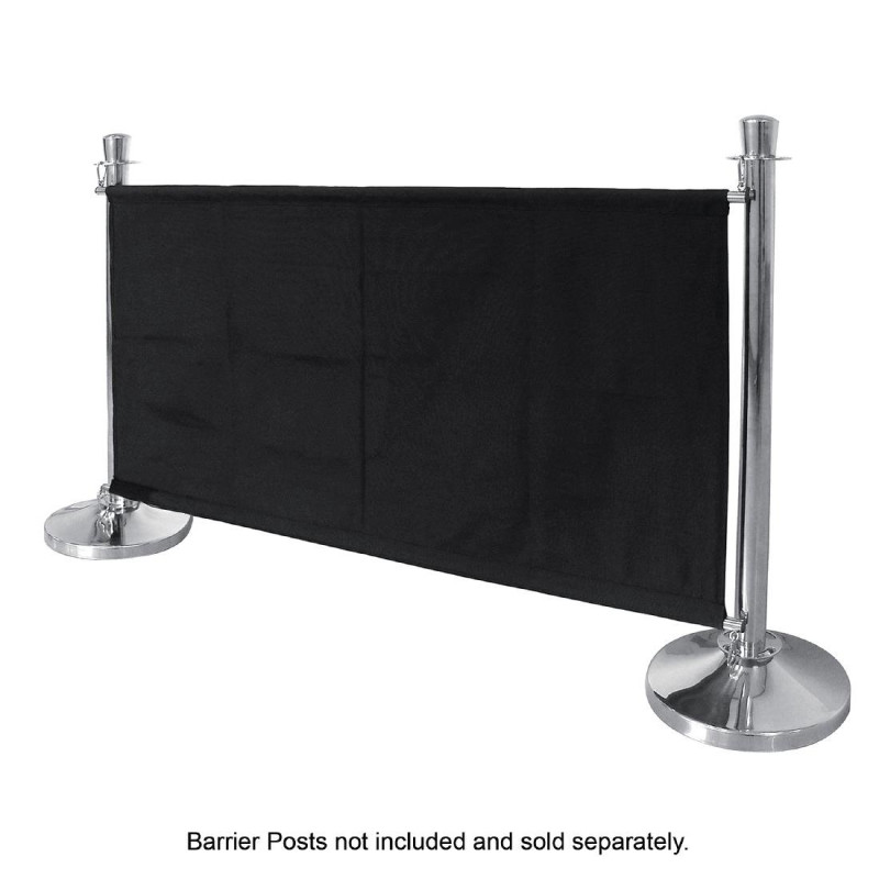 Barrière Z Čiernej Tkaniny S Upevneniami - Bolero - Fourniresto Barrière Z Čiernej Tkaniny S Upevneniami - Bolero - Fourniresto