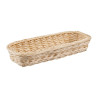 Rectangular Cutlery Basket in Rattan and Polypropylene 270 x 100 mm - APS - Fourniresto