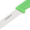 Green Tomato Knife Serrated Blade 10 cm - Hygiplas - Fourniresto