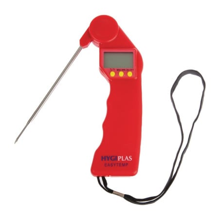 Thermomètre Rouge Easytemp - Hygiplas - Fourniresto