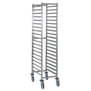 Chariot à Glissières GN 1/1 en Inox 20 Niveaux - Tournus - Fourniresto