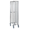 Stainless Steel GN 1/1 Sliding Shelf Trolley 20 Levels - Tournus - Fourniresto