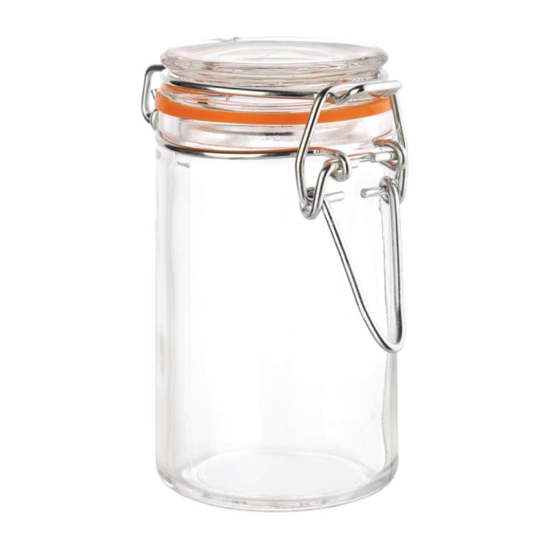 Mini Bocal À Conserves En Verre 70 Ml - Lot De 12 - Vogue - Fourniresto