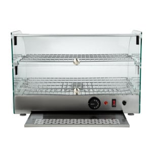 Buffalo 2 Tier Countertop Heated Display 45L - Fourniresto