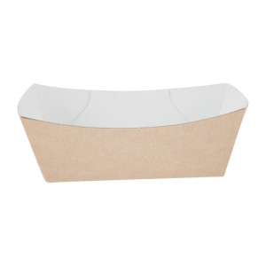 Petite Barquette Alimentaire en Kraft Compostable 87 x 124 mm - Lot de 500 - Colpac - Fourniresto