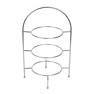 Présentoir Salon de Thé pour 3 Assiettes 210 mm - Olympia - Fourniresto