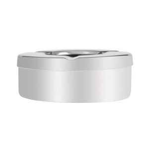 Cendrier en Inox AntiVent Ø 90 mm - Lot de 6 - Olympia - Fourniresto