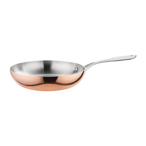 Copper 3 Layer Induction Pan Ø 240 mm - Vogue - Fourniresto