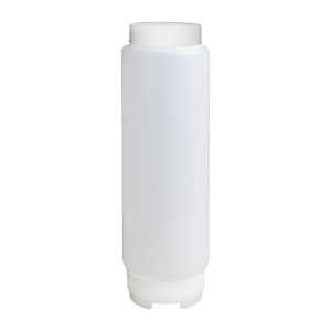 Polypropylene 455 ml Soft Sauce Dispenser - Vogue - Fourniresto