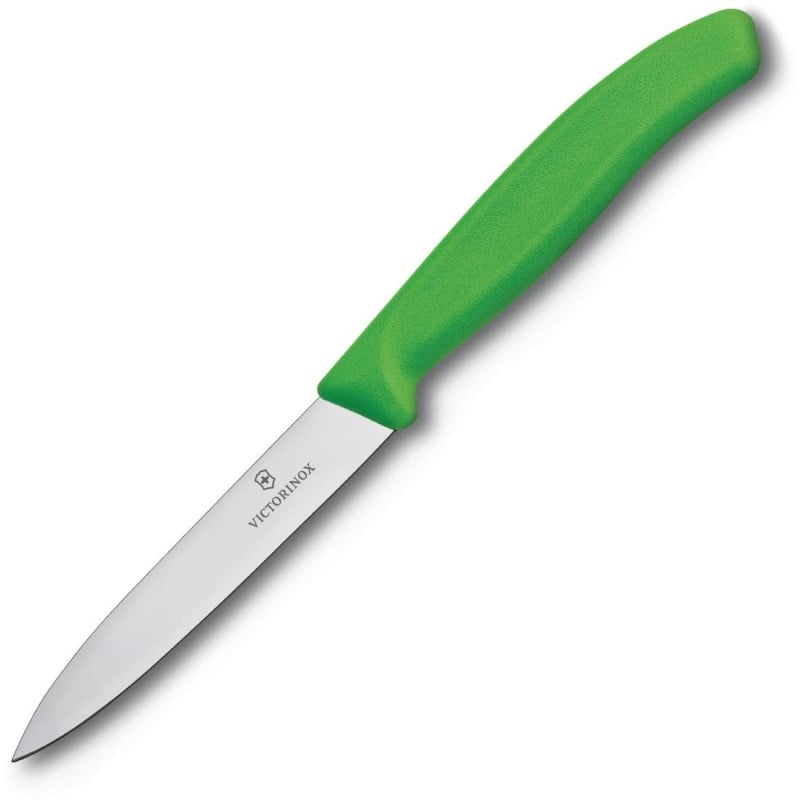 Nôž na kuchynské práce Zelená čepeľ 10 cm - Victorinox - Fourniresto