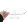 Glass Cake Display Stand Ø 305 mm - Olympia - Fourniresto