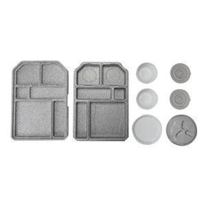 Podnos Tablotherm EPP s riadom - Cambro - Fourniresto