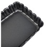 Rectangular Non-Stick Tart Mold with Removable Bottom 360 mm - De Buyer - Fourniresto