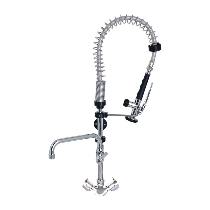 Showerhead with Small Model Single-Hole Swan Neck - Gastro M - Fourniresto Showerhead with Small Model Single-Hole Swan Neck - Gastro M - Fourniresto