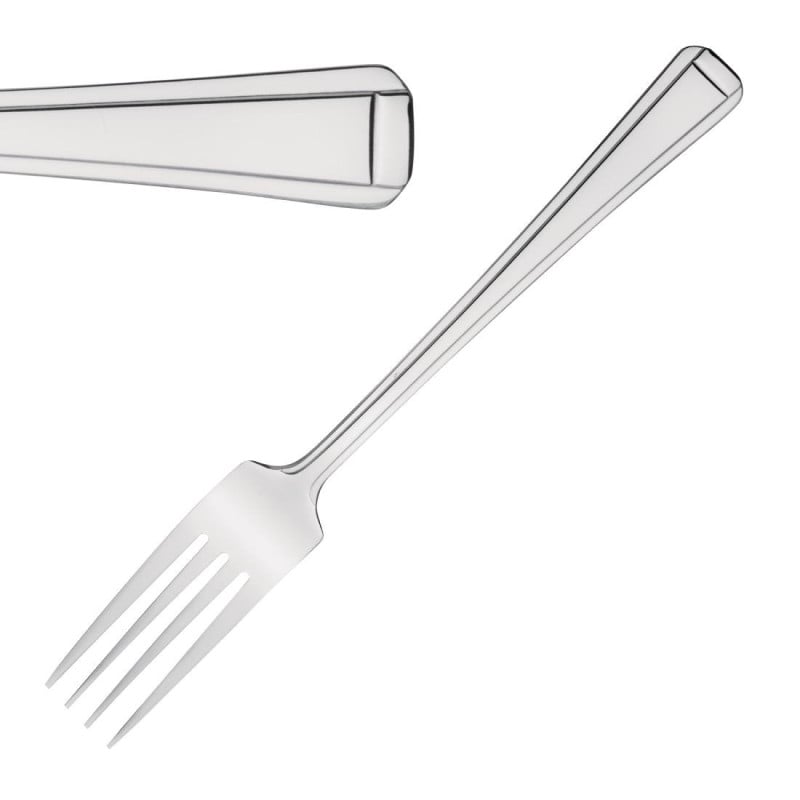 Table Fork Harley Stainless Steel - Set of 12 - Olympia - Fourniresto