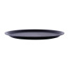 Plateau Antidérapant Noir Blackline Rond Ø 310mm - Roltex - Fourniresto