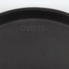 Round Non-Slip Black Fiberglass Tray Treadlite Ø 355 mm - Cambro - Fourniresto