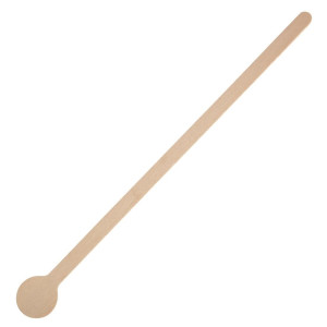 Biodegradable Wooden Cocktail Stirrers 200mm - Pack of 100 - Fiesta Green - Fourniresto