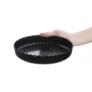 Non-stick Tart Mold with Removable Bottom Ø 200mm - Vogue - Fourniresto