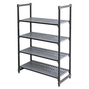 Jednotka s 4 policami s otvormi ClaireVoie 540 x 1370 x 1830 mm - Cambro - Fourniresto