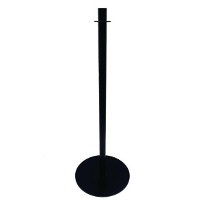 Black Welcome Post Flat Head Sold individually - Bolero - Fourniresto