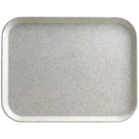 Polyester Versalite Speckled Gray Tray 457 mm - Cambro - Fourniresto