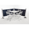 Barrière En Toile Bleu Foncé - Bolero - Fourniresto