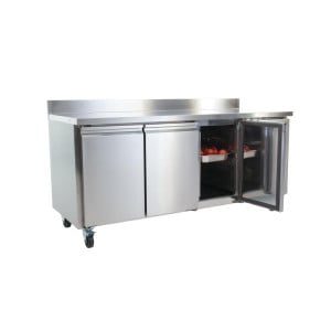 Refrigeračný stôl s nástavcom a 3 dverami - 417 L - Polar - Fourniresto