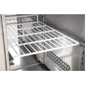 Refrigerated Table with Backsplash 3 Doors - 417 L - Polar - Fourniresto