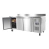 Refrigeračný stôl s nástavcom a 3 dverami - 417 L - Polar - Fourniresto