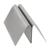 Triangular Stainless Steel Menu Holder - Olympia - Fourniresto