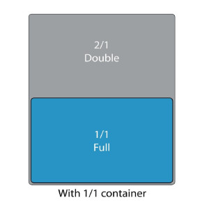 Couvercle Hermétique en Polypropylène - GN 1/1 - Cambro - Fourniresto