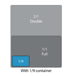 Airtight Polypropylene Lid - GN 1/9 - Cambro - Fourniresto