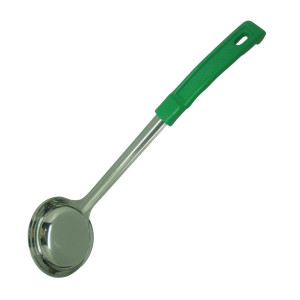 Louche Pleine en Inox Verte -120ml - FourniResto