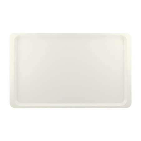 Plateau de service en polyester GN1/1 530x325mm Blanc perle - Roltex - Fourniresto